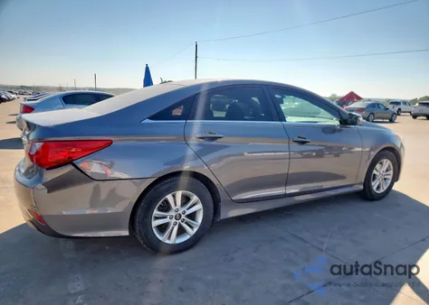 2014 Hyundai Sonata Gls z USA, uszkodzony, nr VIN 5NPEB4AC0EH929468